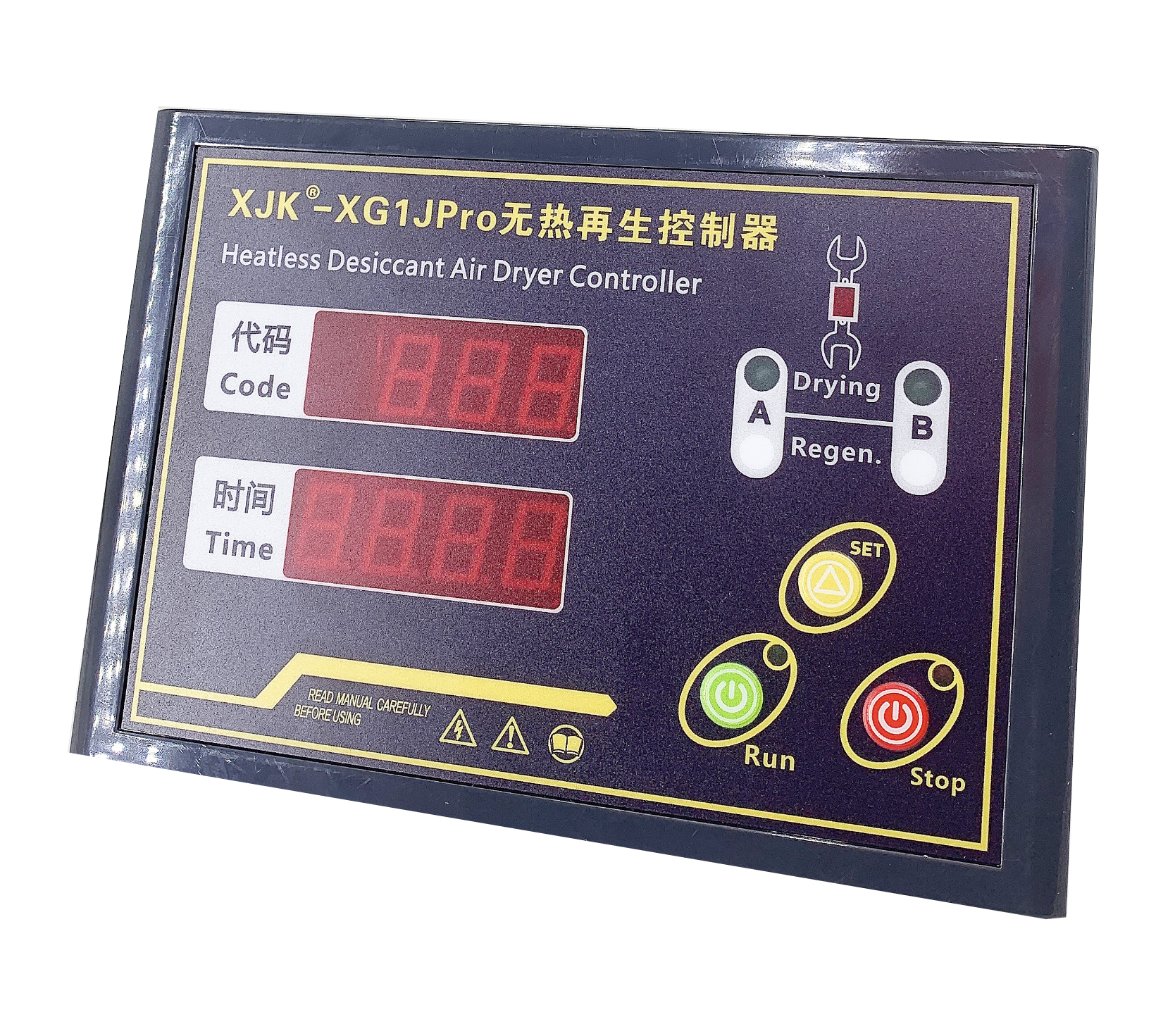 XJK-XG1J Pro无热吸干机控制器 带保养提示